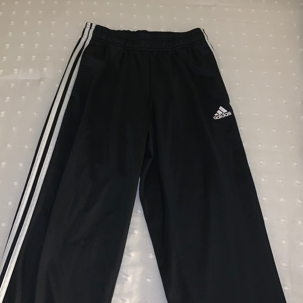 adidas black track sweatpants